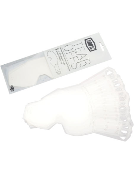 Tear-off 100% 20-Pack for Accuri Jr Goggles 51012-010-02