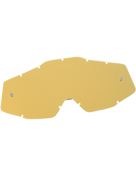 100 % Youth EspejNaranjaNaranja Dorado Replacement Lens FNaranja 100% Jr Goggles 51003-009-02