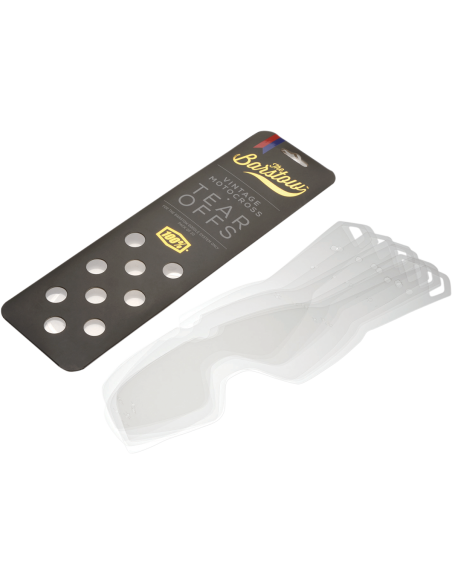 100 % Tear Off 20-Pack FNaranja ClasPlatac Barstow Goggles 51014-010-02