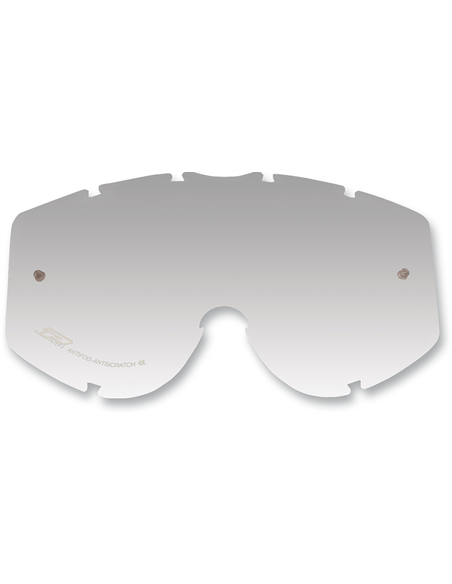 Cristal de recambio para gafas Double Anti Scratch/Fog 3213 Transparente PRO GRIP PZ3213   