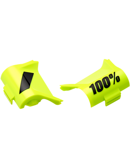 Bouchons de rechange 100% Forecast Yellow / Black 51124-004-02