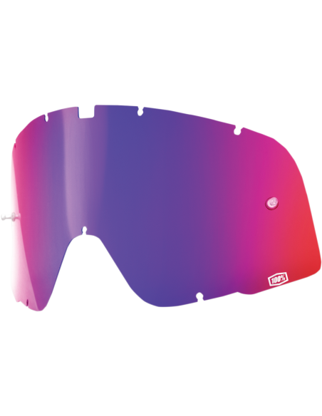 Recambio cristal para gafas 100 % Barstow Rojo/Azul Espejo 51000-267-02