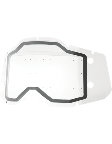 Écran de replacement pour masque 100% Rc2 / Ac2 / Strata 2 FPB Cl 50223-501-01