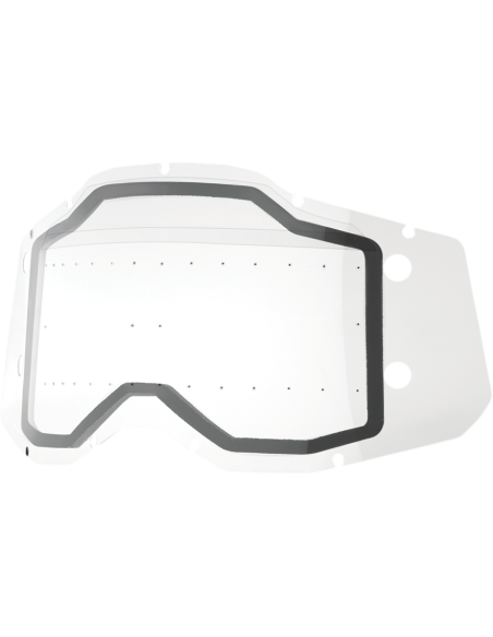 Écran de replacement pour masque 100% Rc2 / Ac2 / Strata 2 FPB Cl 50223-501-01