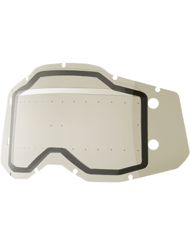 Lente de substituição para óculos 100% Rc2 / Ac2 / Strata 2 FPB Sm 50223-502-01