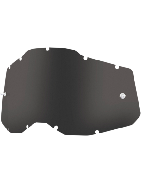 Recambio cristal para gafas 100 % Rc2/Ac2/Strata 2 D Ahumado 51008-103-01