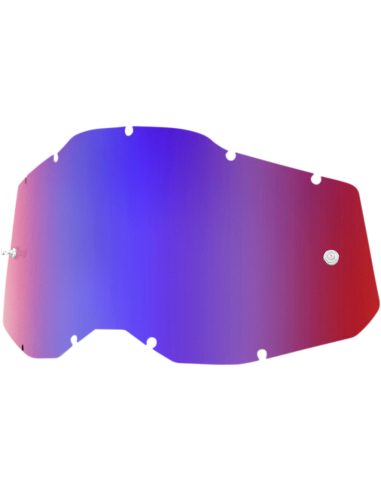 Recambio cristal para gafas 100 % Rc2/Ac2/Strata 2 Espejo R/B 51008-254-01