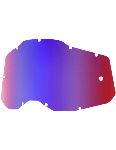 Recambio cristal para gafas 100 % Rc2/Ac2/Strata 2 Espejo R/B 51008-254-01