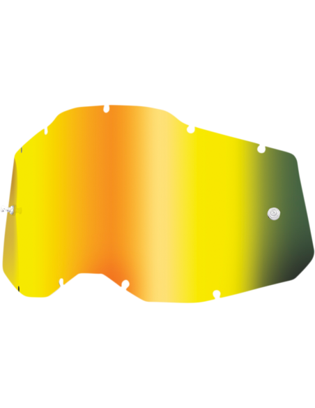 Recanvi vidre per a ulleres 100% RC2 / AC2 / Strata 2 Mirall Daurat 51008-259-01