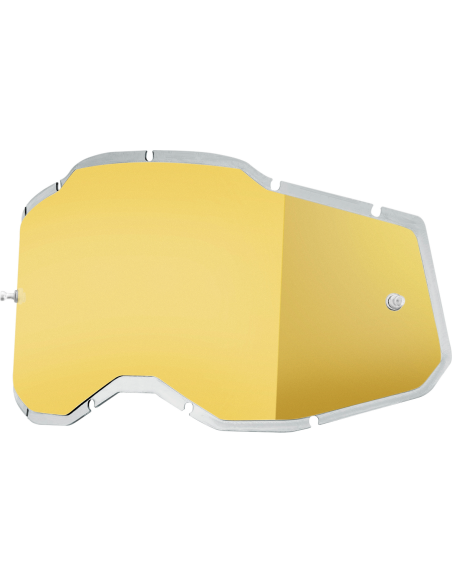 Écran de replacement pour masque 100% Rc2 / Ac2 / Strata 2 I-Gold Mirror 51008-359-01