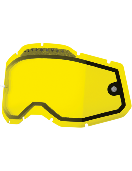 Écran de replacement pour masque 100% Rc2 / Ac2 / Strata 2 VP Yellow 51008-608-01