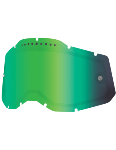 Recambio cristal para gafas 100 % Rc2/Ac2/Strata 2 V-P M Verde 51008-660-01