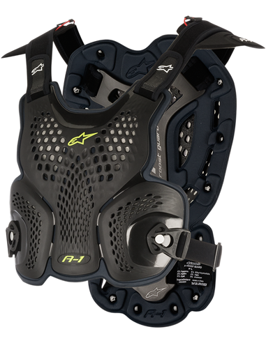 A-1 Offroad Roost Guard Black/Anthracite Xl/2Xl Alpinestars 6700116-104-Xl2