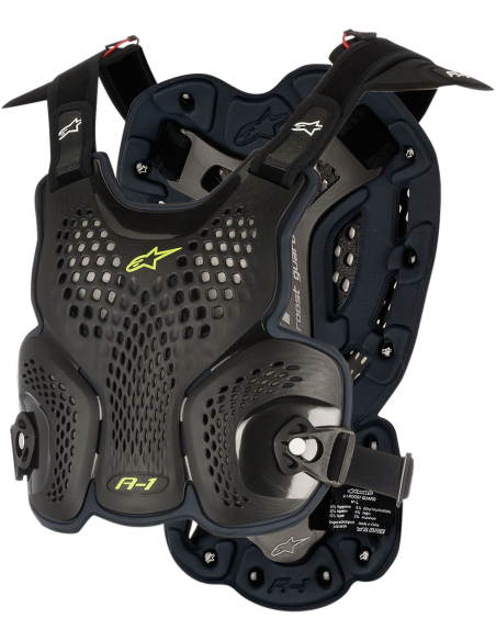 Plastron A-1 Noir / Anthracite Xl / 2Xl Alpinestars 6700116-104-Xl2