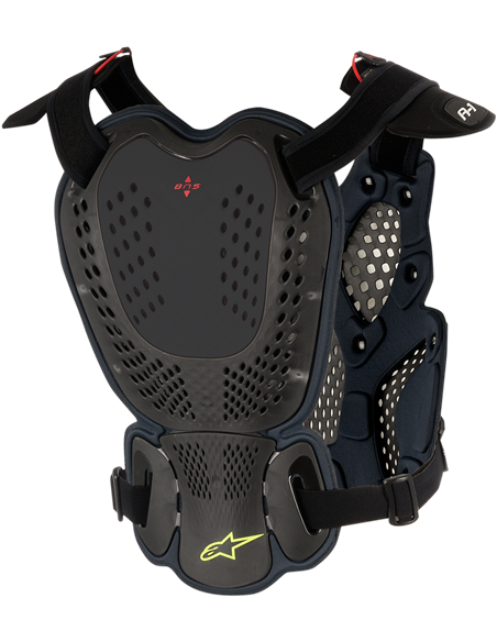 Peto protector A-1 Negre / Anthracite XI / 2XL Alpinestars 6.700.116-104-XL2