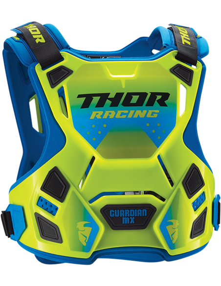 THOR Child Guardian Mx Protetor Peitoral Flo Verde 2Xs / Xs 2701-0854