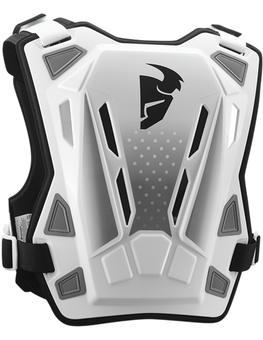 THOR Kids Guardian Mx Protetor Peitoral Branco / Preto 2Xs / Xs 2701-0858