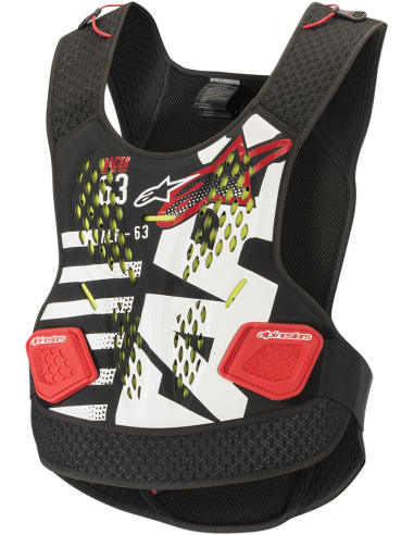 Plastron Alpinestars Sequence Bwr Xs / S 6701819-123-Xss