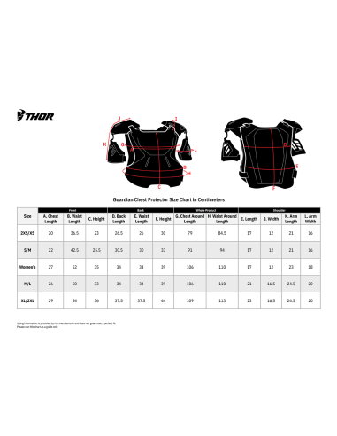 THOR Guardian S20 Or/Bk Xl/2X 2701-0960