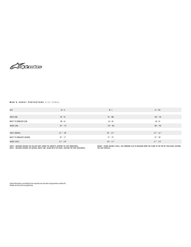 Peto motocross Protector A-6 M/L Alpinestars 67000221036 M/L