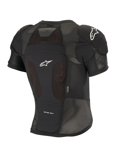 Jaqueta Ss V-Tech Preto L (Proteção de Peito) Alpinestars 1656519-10-L
