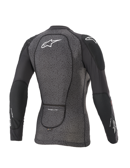 Chaqueta 4W Pgon Lt Bk/An (Protección Pecho) Alpinestars 1666921-104-OS