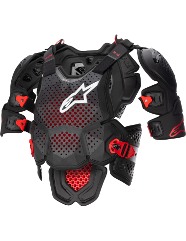 Plastron A10 V2 B/R Ml Alpinestars 6700523-1431-ML