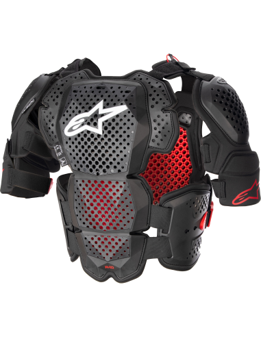 Peto Protector A10 V2 B/R Xl-2X Alpinestars 6700523-1431XL2