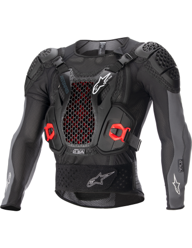 Jaqueta peto motocross Bio Plus V2 B/R Xl Alpinestars 6506723-1036-XL