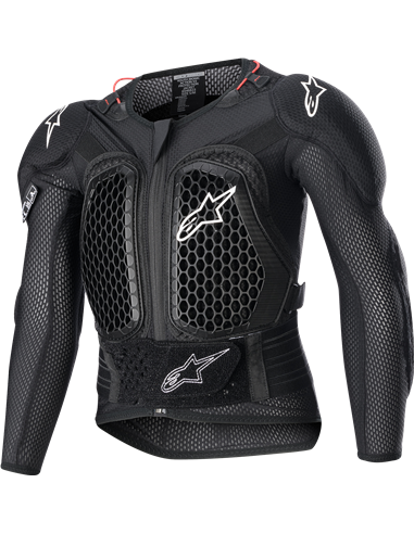 Veste plastron motocross Yth Bio Act V2 Bk Lxl Alpinestars 6546823-10-LXL