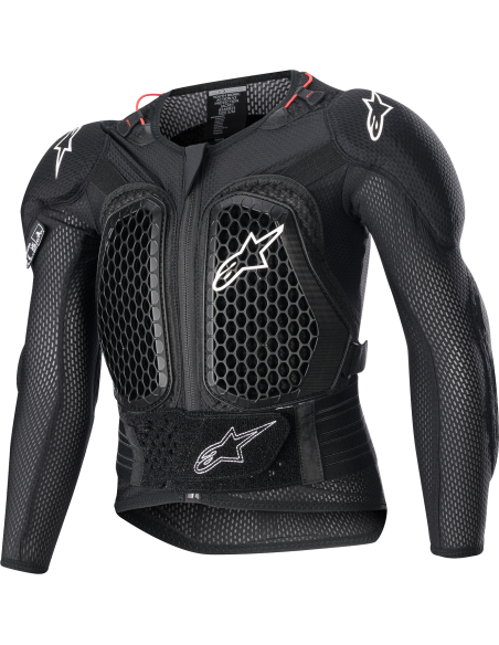 Motocross jacket Yth Bio Act V2 Bk Lxl Alpinestars 6546823-10-LXL