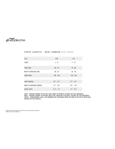 Veste enfant Bionic Plus enfant Sequence Ls B / YS / M Alpinestars 6545620-155-S / M