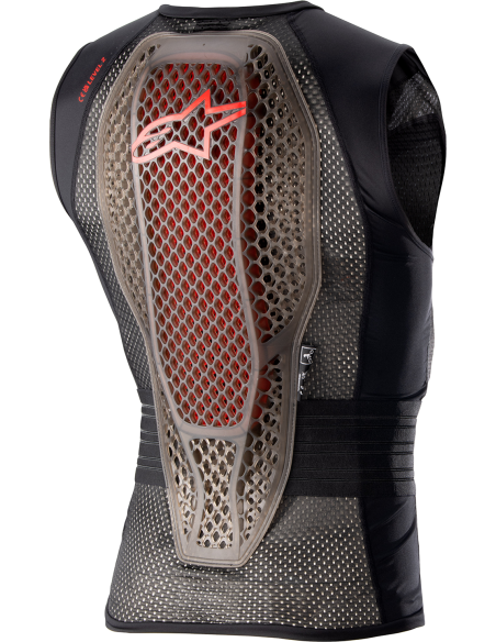 Gilet Nuc Flx Pro Bk/Rd M (Protection Dorsale) Alpinestars 6508123-009-M