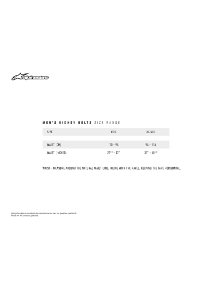 Belt Sequence B/R M/2X Alpinestars 6504619-10-Xl/4X