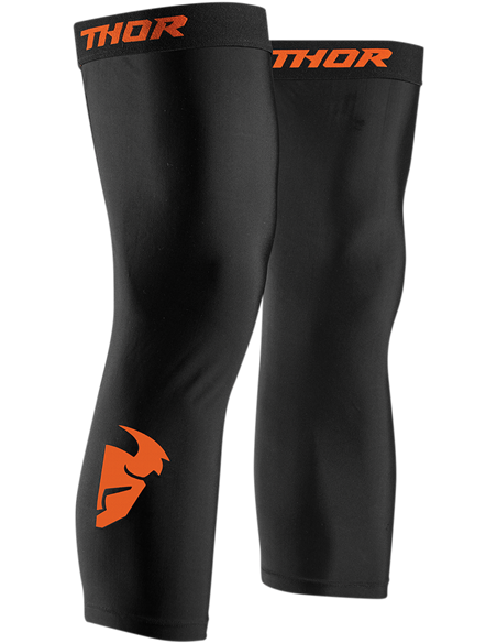 THOR Comp S8 Protector Genolleres Negre / Xarxa Orange 2XL / 3XL 2704-0457