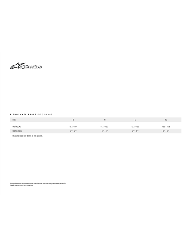 Genolleres Bionic Flex S / M Alpinestars 6.505.121-13-S / M