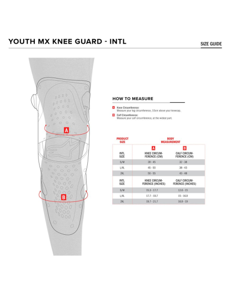 Guardia Yth Sx1 Rodilla B/Rs/M Alpinestars 6546319-13-SM
