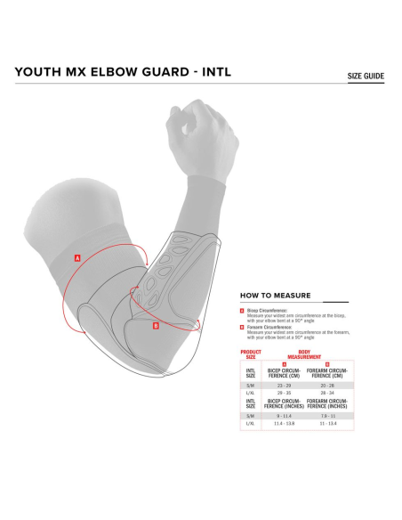 Guard Yth Elbow Bio+ L/Xl Alpinestars 6546119-10-Lxl
