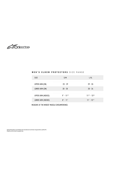 Guard Yth Elbow Bio+ L/Xl Alpinestars 6546119-10-Lxl