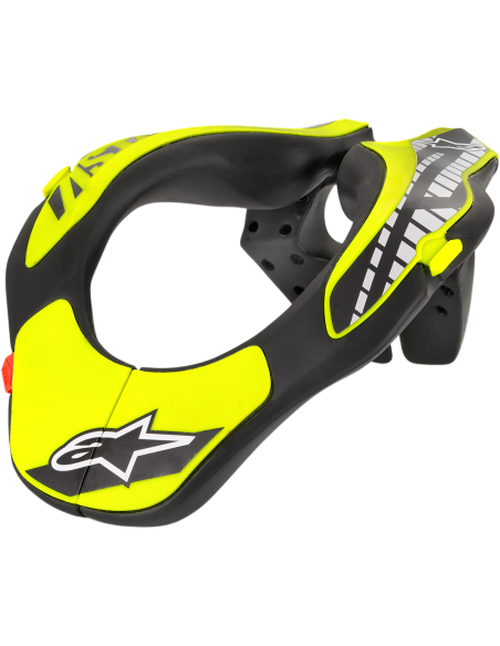 Collarín de protección niño(a) Negro/Amarillo One Size Alpinestars 6540118-155-Os