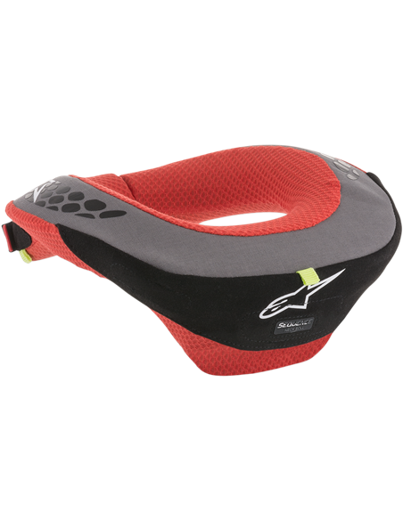 Sequence Kid's Neck Trim Rouge / Noir S / M Alpinestars 6741018-13-Sm