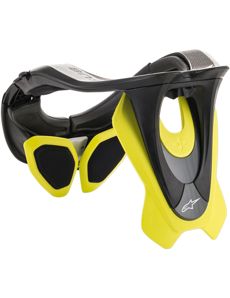 Collarín de protección BNS Tech-2 Negro/Amarillo L/Xl Alpinestars 6500019-155-Lxl
