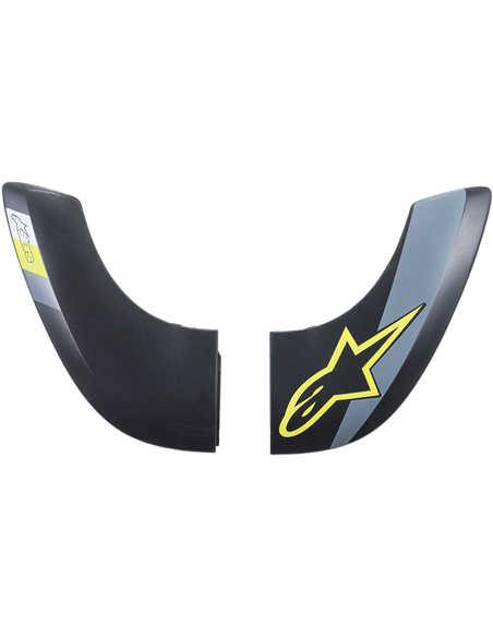 Placa zona barbilla para BNS Tech 2 Alpinestars 6951019-155