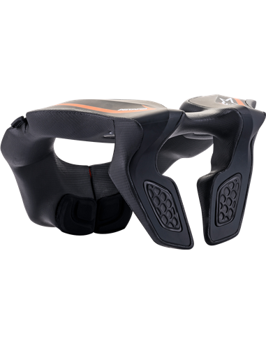 Soporte De Cuello Juvenil Bk/Or Alpinestars 6540118-14