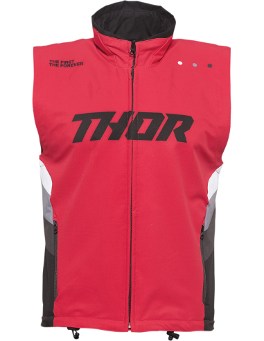 Colete Warmup Thor-MX 2022 vermelho/preto XXL 2830-0593