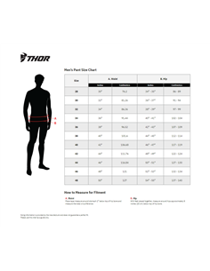 Pantalon Prime Rival Te/Yl 40 THOR-MX 2023 2901-10173