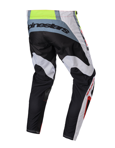Pantalon motocross F-Agent Rouge/Yl 40 Alpinestars 3722223-1125-40