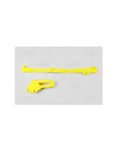 Guia cadenes + patí UFO-Plast Suzuki groc SU04924-102