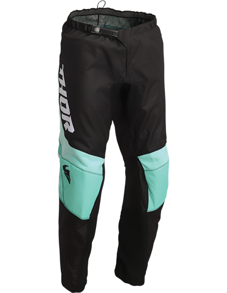 Pantalon de motocross Thor-MX 2022 Sector Chevron noir/mint 40 2901-9344