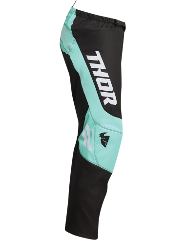Pantalon de motocross Thor-MX 2022 Sector Chevron noir/mint 40 2901-9344